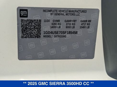 New 2025 GMC Sierra 3500 Pro w/ Convenience Package image 30