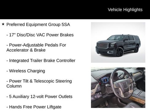 Used 2017 GMC Yukon XL Denali w/ Open Road Package image 11