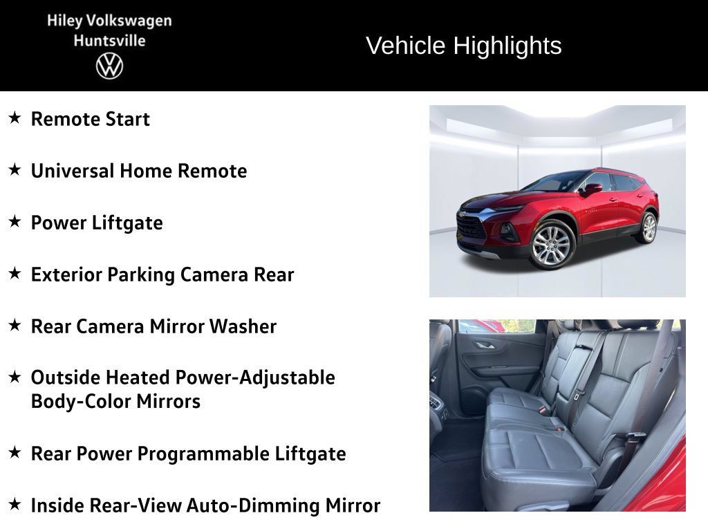 Used 2021 Chevrolet Blazer LT w/ Sound & Technology Package FWD image 13