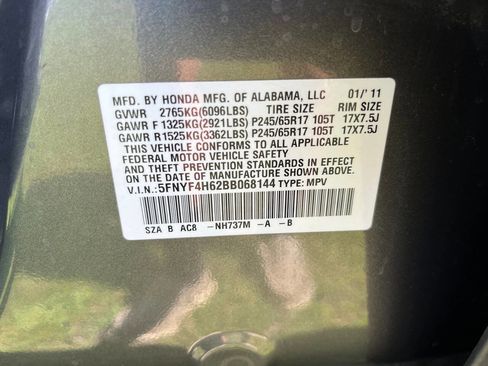 Used 2011 Honda Pilot EX-L image 16