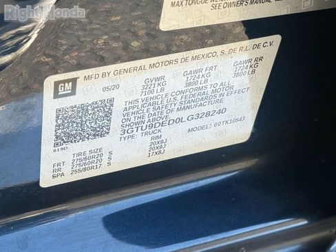 Used 2020 GMC Sierra 1500 SLT w/ SLT Premium Plus Package image 34