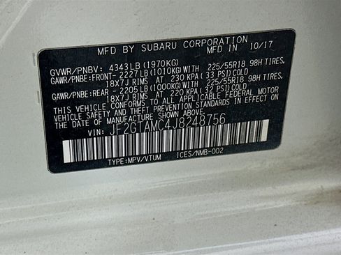 Used 2018 Subaru Crosstrek 2.0i Limited image 12