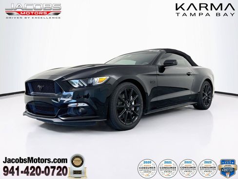 Used 2016 Ford Mustang GT Premium w/ Black Accent Package RWD image 1
