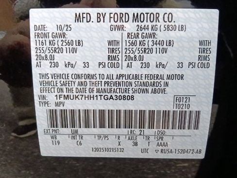 New 2026 Ford Explorer Platinum image 37