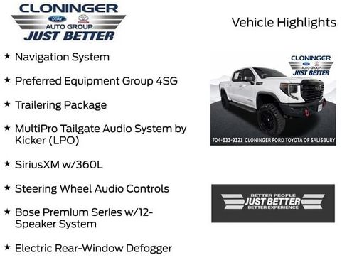 Used 2024 GMC Sierra 1500 AT4X AWD/4WD image 3