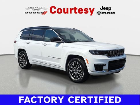 Certified 2025 Jeep Grand Cherokee L Summit AWD/4WD image 1