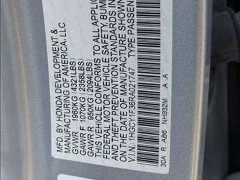 Used 2024 Honda Accord EX image 30