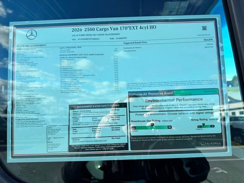 New 2026 Mercedes-Benz Sprinter 2500 image 23