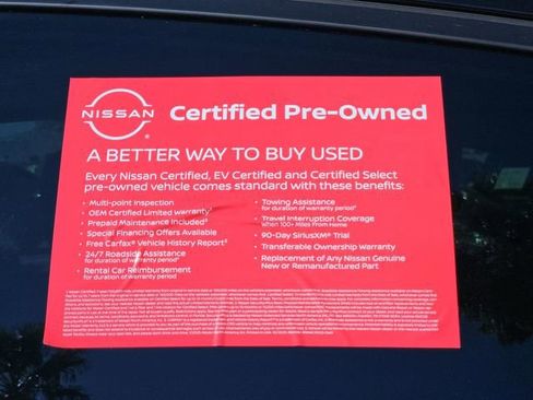 Certified 2025 Nissan Sentra SR w/ Midnight Edition image 4