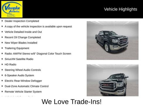 Used 2017 GMC Sierra 1500 SLT w/ SLT Premium Package AWD/4WD image 3