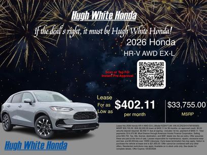 New 2026 Honda HR-V EX-L