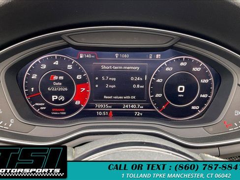 Used 2018 Audi S5 Premium Plus w/ Navigation Package AWD/4WD image 20