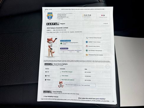 Certified 2023 Subaru Crosstrek 2.5i Limited AWD/4WD image 39