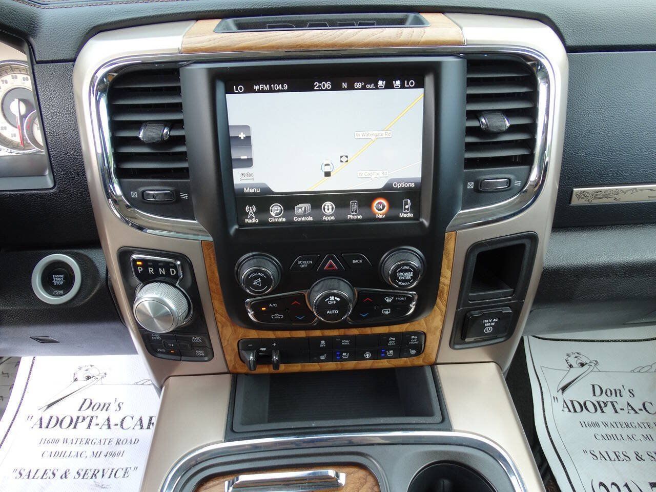 Used 2017 RAM 1500 4x4 Crew Cab Laramie Longhorn image 23