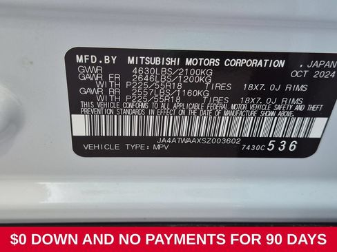 Used 2025 Mitsubishi Eclipse Cross SE AWD/4WD image 35