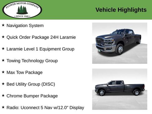 Used 2025 RAM 3500 Laramie w/ Max Tow Package AWD/4WD image 5