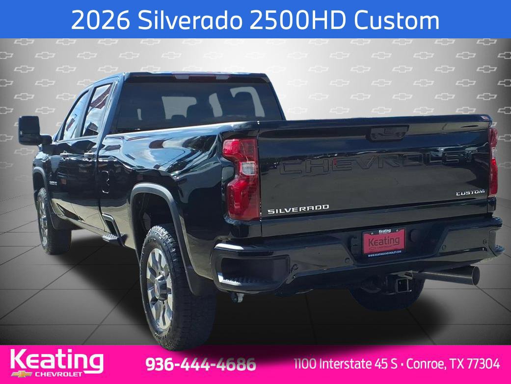 New 2026 Chevrolet Silverado 2500 Custom w/ Custom Value Package AWD/4WD image 2