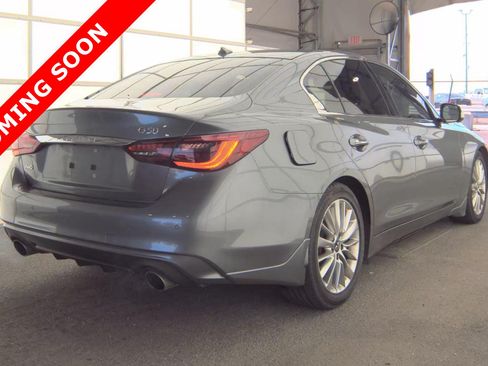 Used 2021 INFINITI Q50 Luxe w/ Cargo Package AWD/4WD image 3
