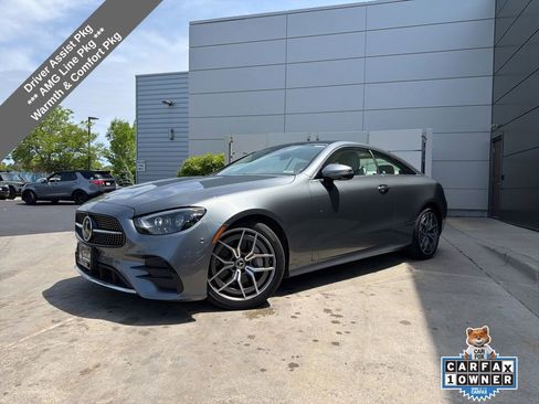 Used 2021 Mercedes-Benz E 450 4MATIC Coupe image 1