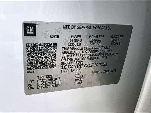 Used 2020 Chevrolet Silverado 2500 LTZ w/ Technology Package image 32