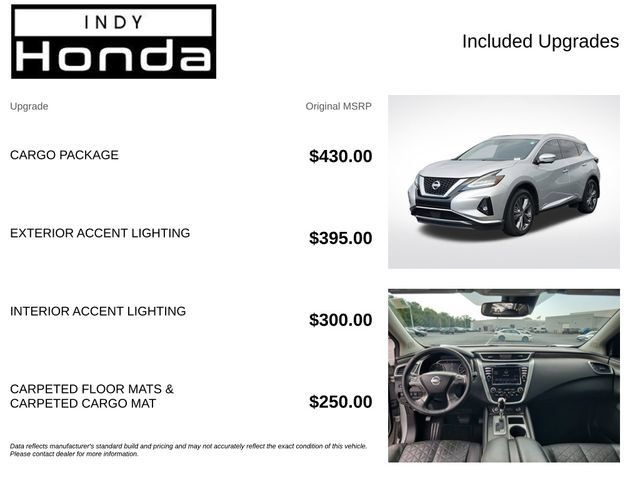 Used 2020 Nissan Murano Platinum w/ Cargo Package AWD/4WD image 4
