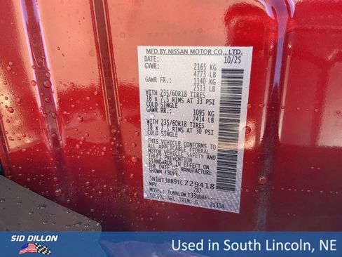 Used 2026 Nissan Rogue SV w/ Cold Weather Package image 12