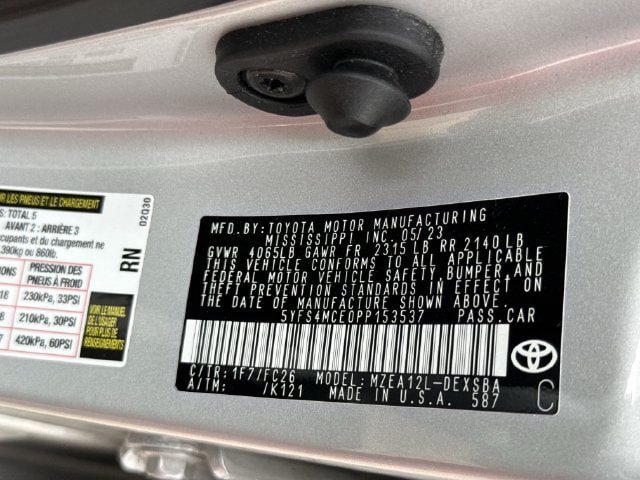 Certified 2023 Toyota Corolla SE FWD image 34