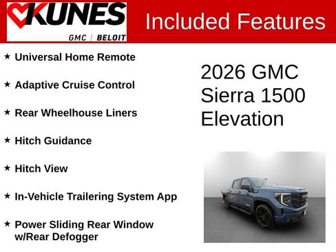 New 2026 GMC Sierra 1500 Elevation w/ Preferred Package image 3