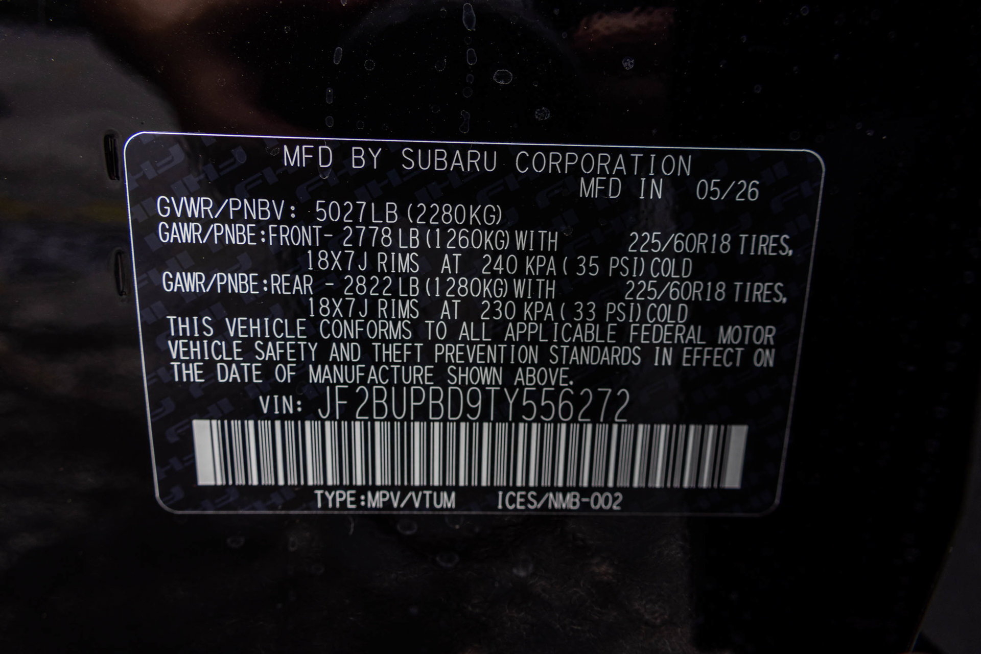 New 2026 Subaru Outback Premium AWD/4WD image 47