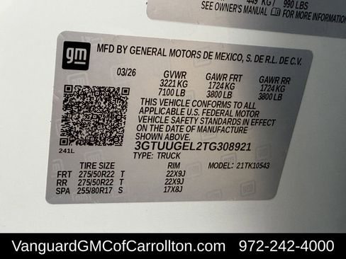 New 2026 GMC Sierra 1500 Denali w/ Denali Reserve Package AWD/4WD image 25