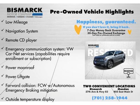 Used 2019 Volkswagen Atlas SEL Premium AWD/4WD image 5