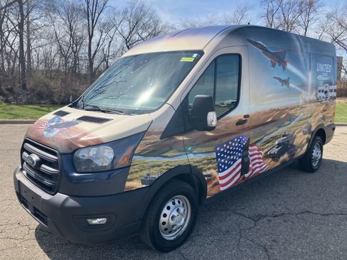 Used 2021 Ford Transit 250 Medium Roof AWD w/ Interior Upgrade Package image 1