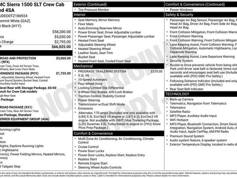 Used 2026 GMC Sierra 1500 SLT AWD/4WD image 2