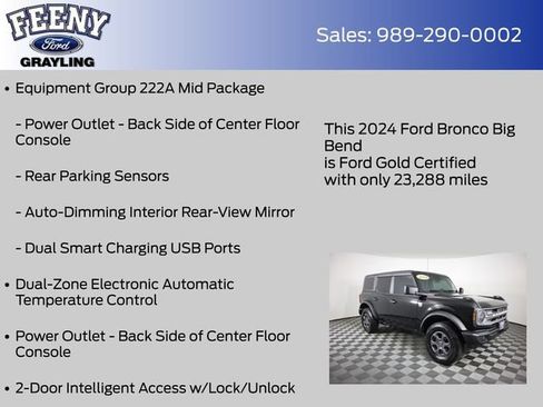 Used 2024 Ford Bronco Big Bend AWD/4WD image 14