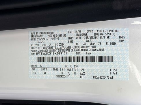 New 2025 Ford Transit 350 Cargo Van w/ Exterior Upgrade Package image 20