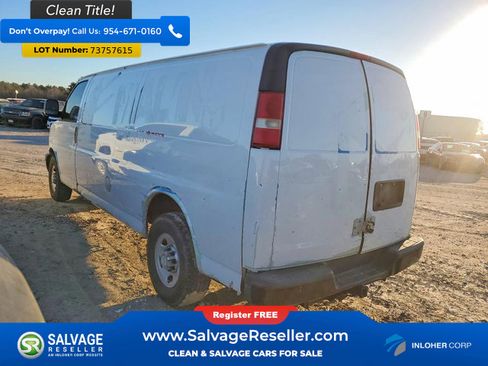Used 2015 Chevrolet Express 3500 Extended Cargo Van image 3