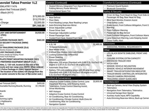 New 2026 Chevrolet Tahoe Premier image 5