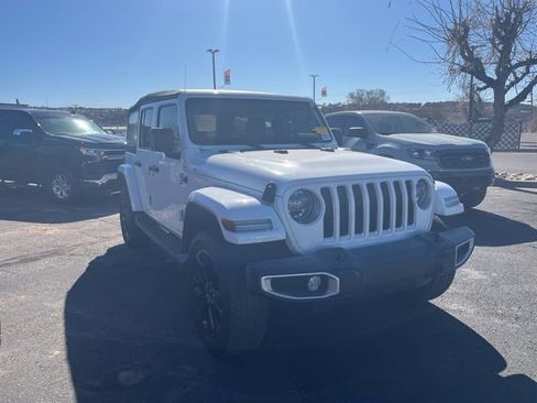 Used 2021 Jeep Wrangler Unlimited Sahara w/ Cold Weather Group image 3
