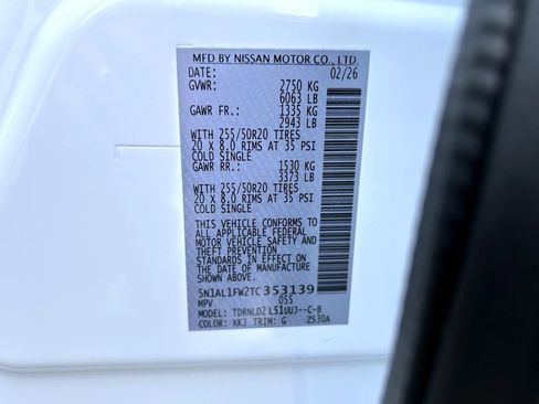 New 2026 INFINITI QX60 Sport w/ Dark Cargo Package image 27