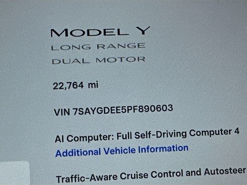 Used 2023 Tesla Model Y Long Range AWD/4WD image 18