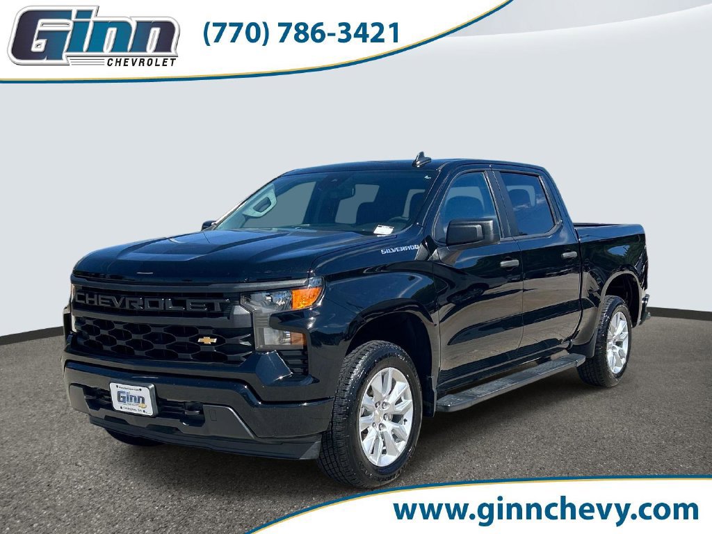 Used 2022 Chevrolet Silverado 1500 Custom RWD image 1