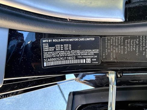 Certified 2019 Rolls-Royce Dawn image 29