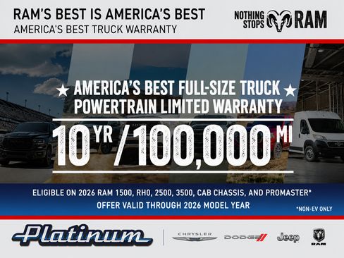 New 2026 RAM 1500 4x4 Crew Cab image 3