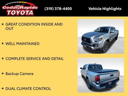 Certified 2023 Toyota Tacoma SR5 w/ Technology Package AWD/4WD image 8