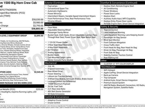 New 2026 RAM 1500 Big Horn RWD image 36