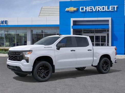 New 2026 Chevrolet Silverado 1500 Custom w/ LPO, Dark Essentials Package RWD image 2