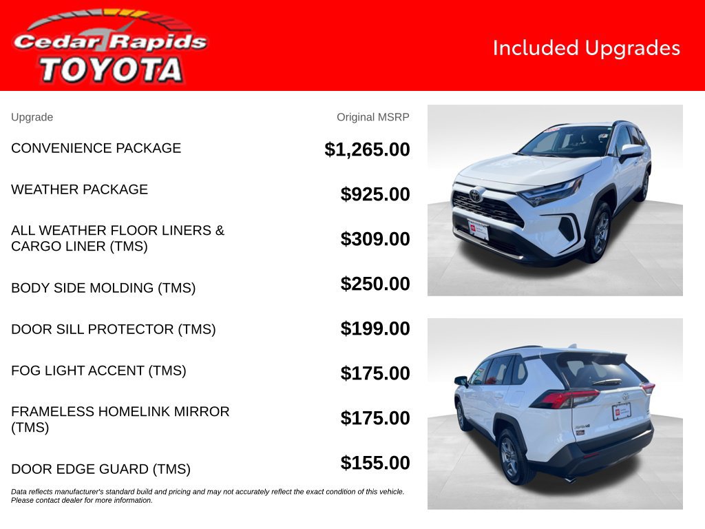 Certified 2024 Toyota RAV4 XLE w/ Convenience Package AWD/4WD image 7