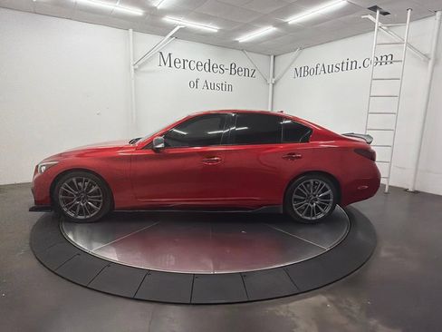Used 2019 INFINITI Q50 Red Sport 400 w/ Sensory Package RWD image 4