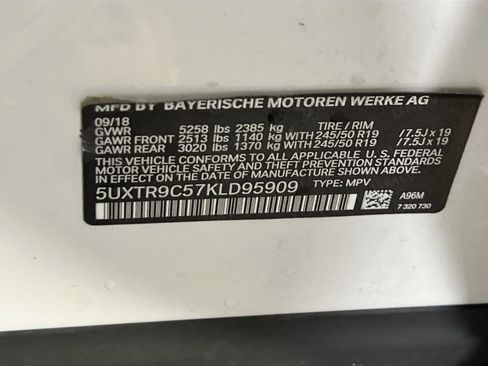 Used 2019 BMW X3 xDrive30i w/ Driving Assistance Package image 32