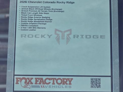 New 2026 Chevrolet Colorado Trail Boss AWD/4WD image 4
